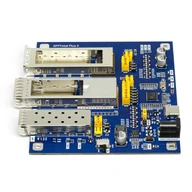 Плата программатора SFPTotal Plus X с тремя портами, вид сверху